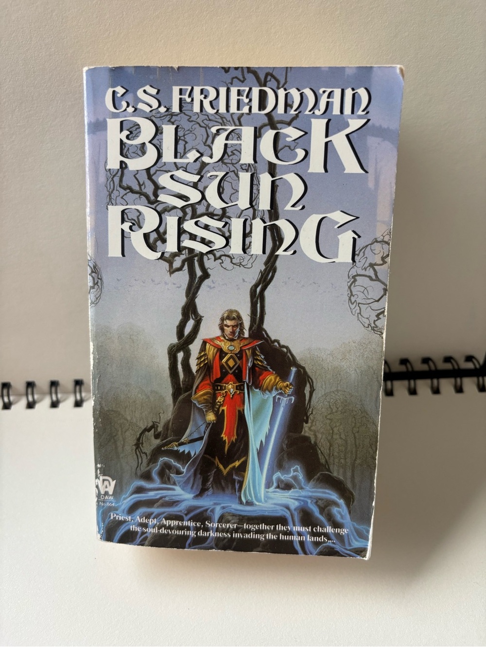 Black Sun Rising Coffee Table Book - Blue